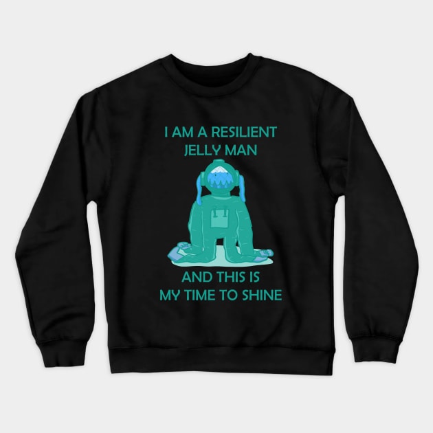 Terry, the Jelly Man Crewneck Sweatshirt by frecklestudios